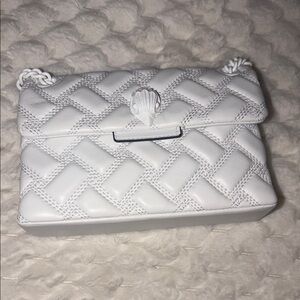 Kurt Geiger White Quilted Mini Bag
